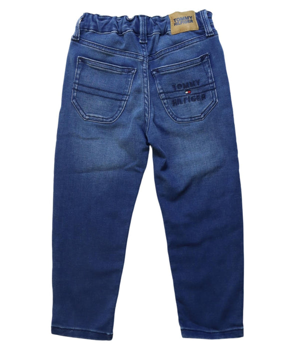A Blue Jeans from Tommy Hilfiger in size 4T for boy. (Back View)