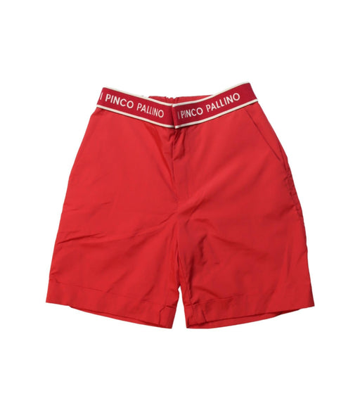 A Red Shorts from I Pinco Pallino in size 4T for boy. (Front View)