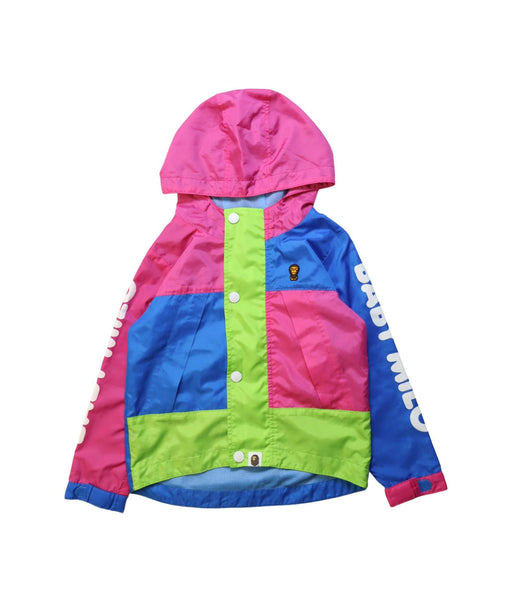 A Multicolour Lightweight Jackets from BAPE KIDS in size 2T for neutral. (Front View)