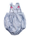 A Blue Sleeveless Bodysuits from Seed in size 12-18M for girl. (Front View)