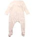 A White Onesies from Petit Bateau in size 12-18M for neutral. (Back View)