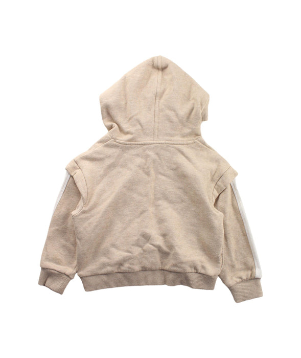 A Beige Hooded Sweatshirts from Chloe in size 3T for boy. (Back View)