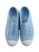 A Blue Aqua Shoes from Native Shoes in size 6T for neutral. (Back View)