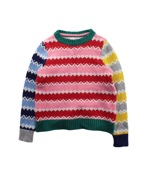 A Pink Knit Sweaters from Boden in size 6T for boy. (Front View)
