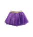A Purple Tulle Skirts from Petit Bateau in size 6T for girl. (Back View)
