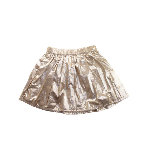 A Gold Short Skirts from Boden in size 6T for girl. (Front View)