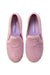 A Pink Slip Ons from Skechers in size 7Y for girl. (Back View)