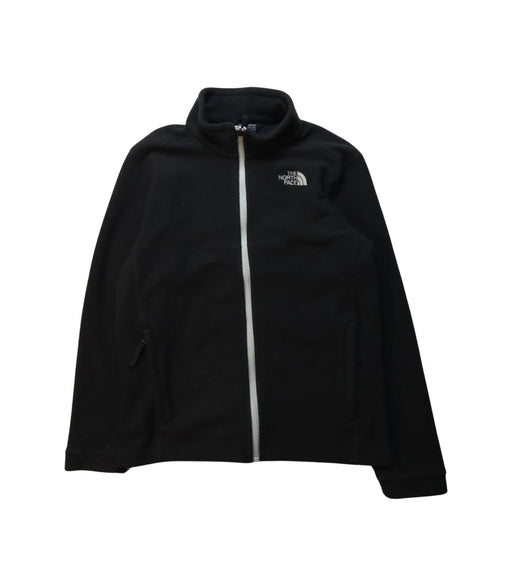 A Black Lightweight Jackets from The North Face in size 10Y for neutral. (Front View)