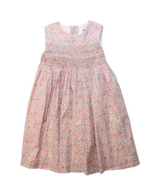 A Multicolour Sleeveless Dresses from Cyrillus in size 18-24M for girl. (Front View)