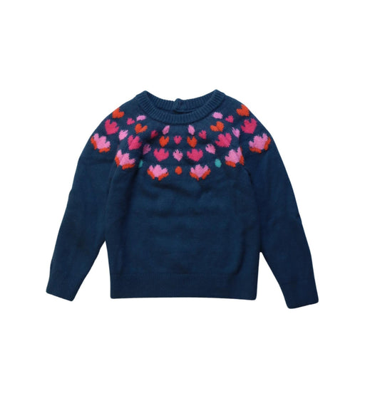 A Multicolour Knit Sweaters from Jacadi in size 4T for girl. (Front View)