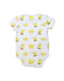 A Multicolour Short Sleeve Bodysuits from The Wee Bean in size 12-18M for neutral. (Back View)
