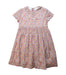 A Multicolour Short Sleeve Dresses from Amaia in size 6T for girl. (Front View)