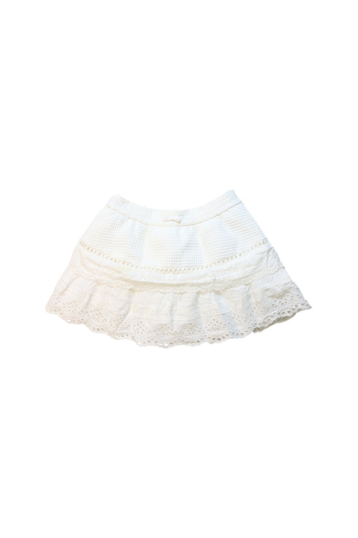 A White Short Skirts from Nicholas & Bears in size 4T for girl. (Front View)