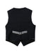 A Black Suit Vests from Nicholas & Bears in size 2T for boy. (Back View)