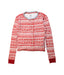 A Red Pyjama Sets from Crewcuts in size 12Y for girl. (Front View)