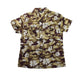 A Brown Short Sleeve Shirts from Comme Ca Ism in size 7Y for boy. (Front View)