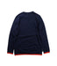 A Blue Long Sleeve T Shirts from Adidas in size 10Y for boy. (Back View)