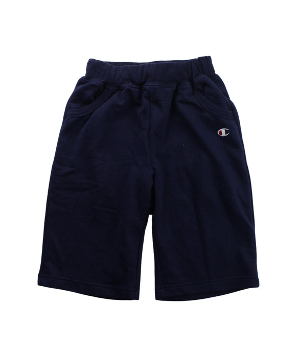 A Blue Shorts from Champion in size 10Y for boy. (Front View)