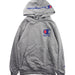 A Grey Hooded Sweatshirts from Champion in size 11Y for boy. (Front View)