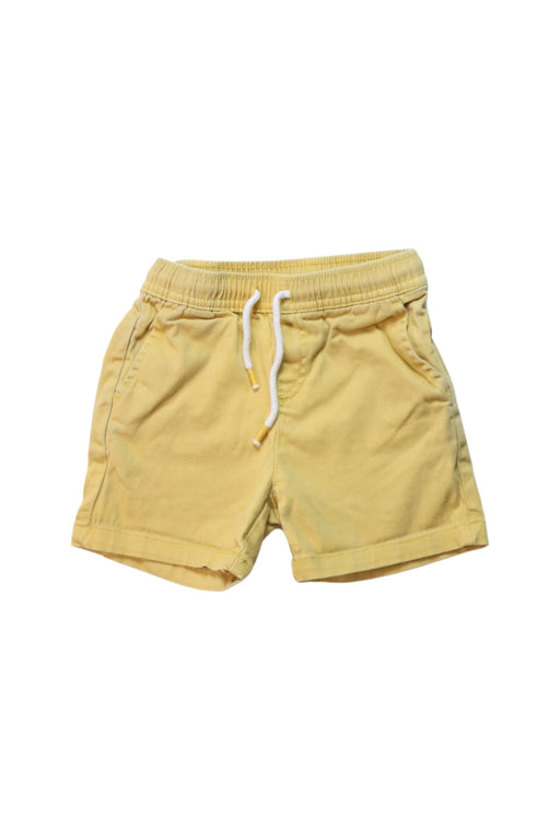 A Yellow Shorts from Seed in size 5T for boy. (Front View)