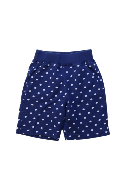 A Navy Shorts from Graniph in size 4T for girl. (Front View)