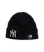 A Black Beanies from New Era in size O/S for boy. (Front View)