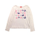 A White Long Sleeve T Shirts from ESPRIT in size 8Y for girl. (Front View)