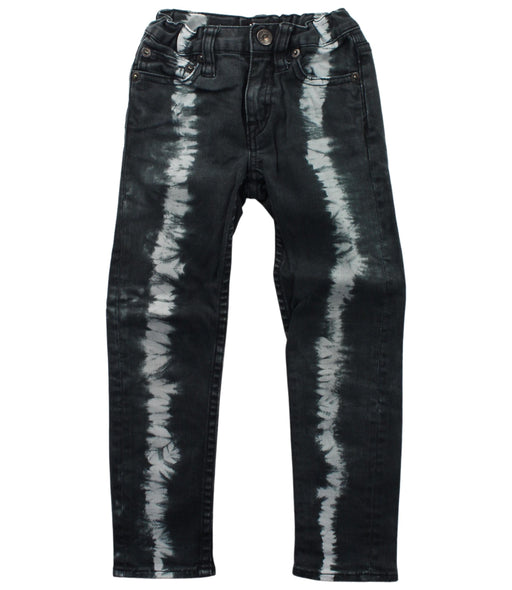 A Black Jeans from izzue in size 4T for boy. (Front View)