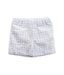 A Blue Shorts from Tutto Piccolo in size 6-12M for girl. (Front View)