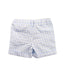 A Blue Shorts from Tutto Piccolo in size 6-12M for girl. (Back View)