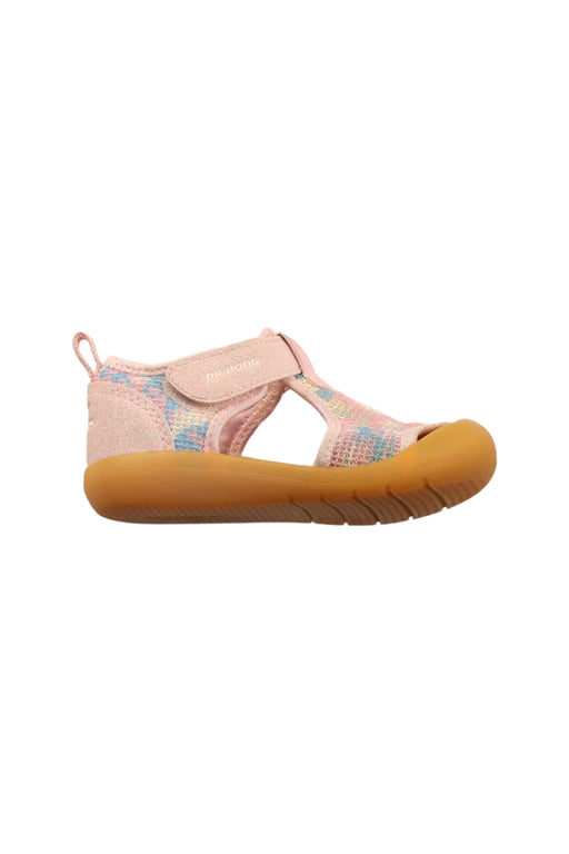 A Pink Sandals from Dr. Kong in size 18-24M for girl. (Front View)