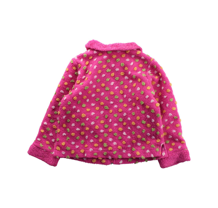 A Pink Lightweight Jackets from Hanna Andersson in size 4T for girl. (Back View)
