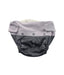 A Grey Swim Diapers from GroVia in size O/S for boy. (Front View)