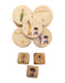 A Beige Educational Games & Activity Sets from Hape in size O/S for neutral. (Back View)
