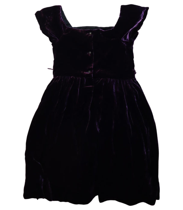 A Purple Short Sleeve Dresses from Ralph Lauren in size 3T for girl. (Back View)