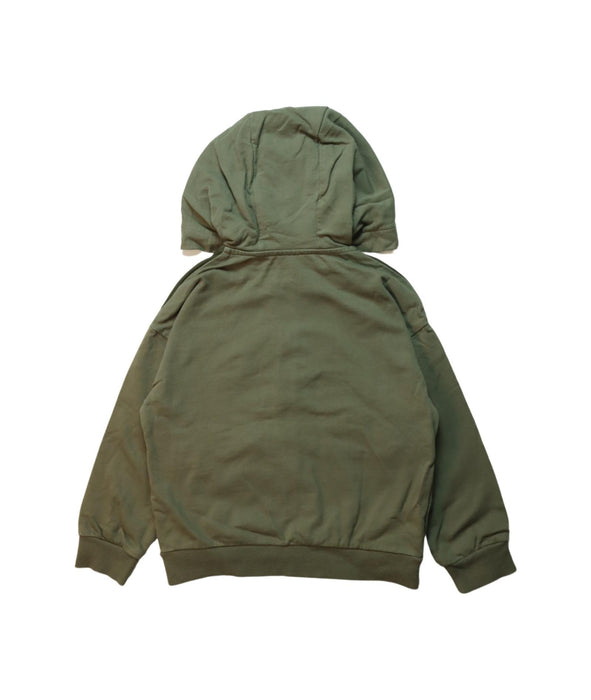 A Green Lightweight Jackets from Kenzo in size 4T for boy. (Back View)