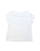 A White Short Sleeve T Shirts from Polo Ralph Lauren in size 2T for girl. (Back View)