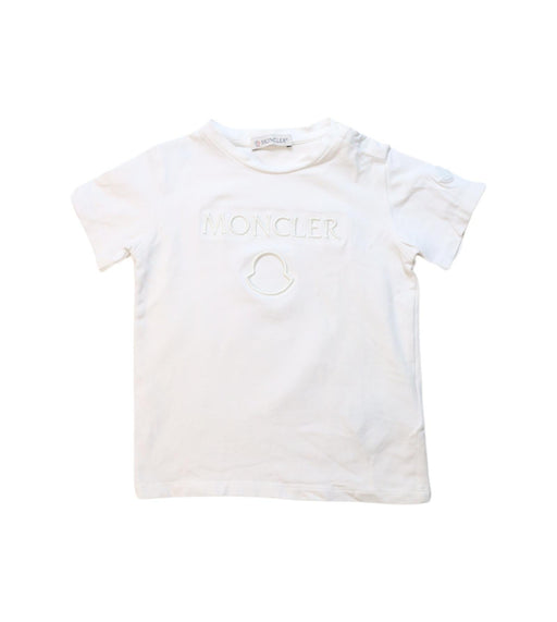 A White Short Sleeve T Shirts from Moncler in size 18-24M for neutral. (Front View)
