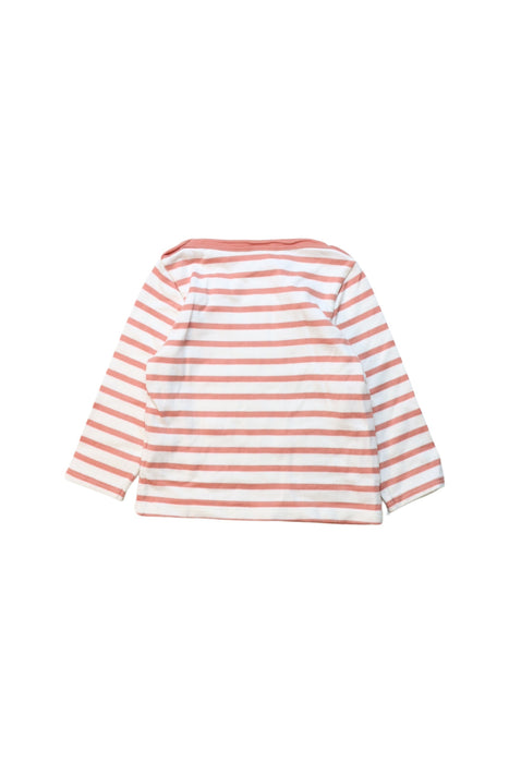 A Orange Long Sleeve Tops from Petit Bateau in size 18-24M for neutral. (Back View)