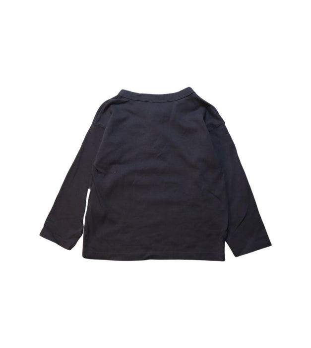 A Black Long Sleeve Tops from Petit Bateau in size 3T for neutral. (Back View)