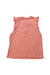 A Orange Sleeveless Tops from Petit Bateau in size 18-24M for girl. (Back View)