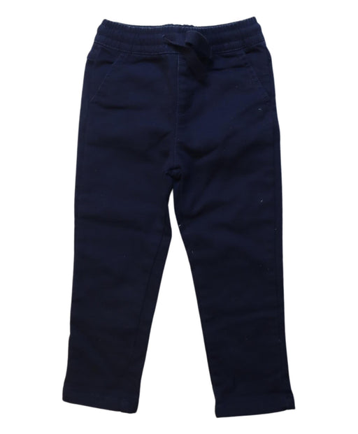 A Navy Casual Pants from Seed in size 2T for girl. (Front View)