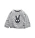 A Grey Crewneck Sweatshirts from The Bonnie Mob in size 4T for boy. (Front View)