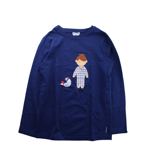 A Blue Pyjama Sets from Jacadi in size 12Y for boy. (Front View)