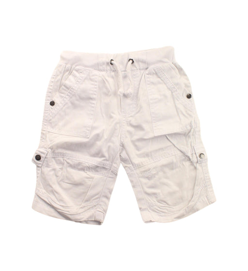 A White Shorts from Le Petit Society in size 3T for boy. (Front View)