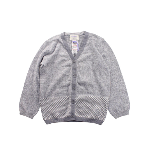 A Grey Cardigans from Bonnie Baby in size 4T for boy. (Front View)
