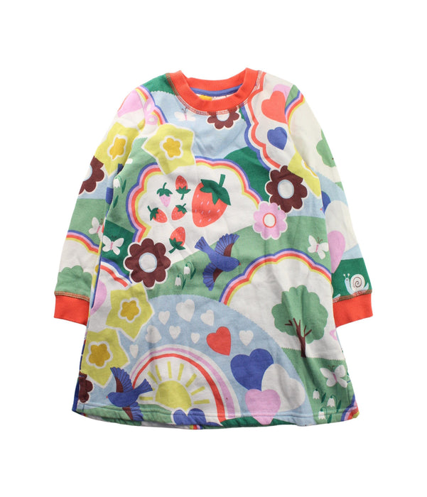 A Multicolour Sweater Dresses from Boden in size 3T for girl. (Front View)