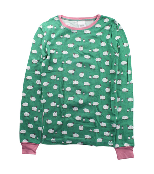 A Green Pyjama Sets from Boden in size 12Y for girl. (Front View)
