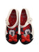A White Flats from Mini Melissa in size 3T for girl. (Back View)