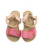A Pink Sandals from Seed in size 3T for girl. (Back View)